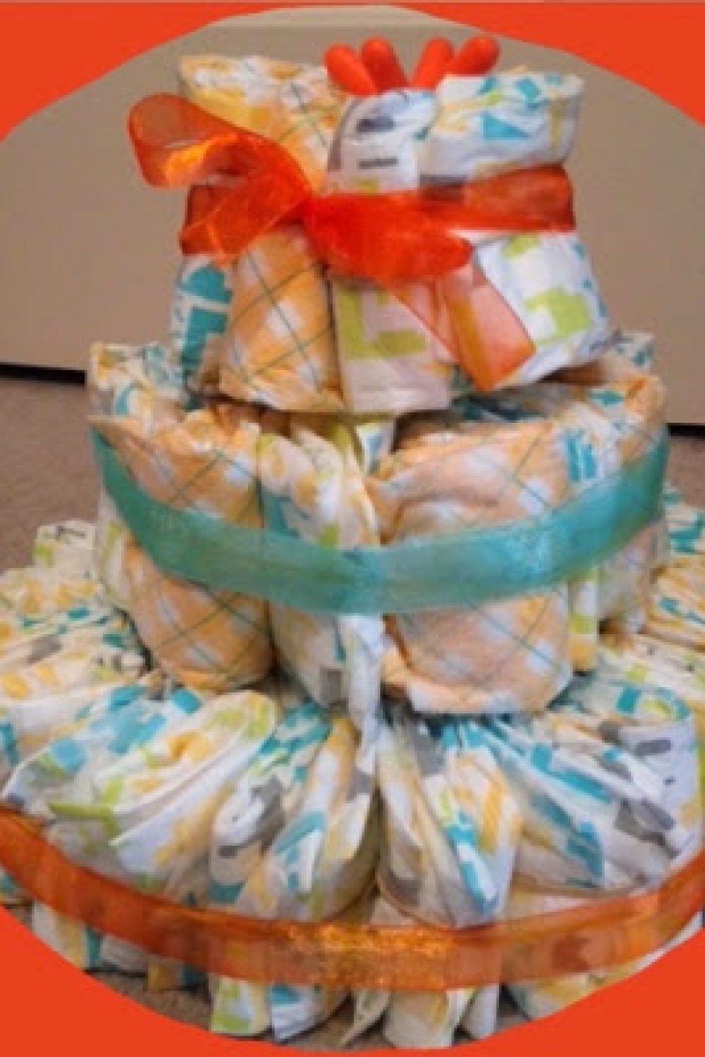 Whiny Wednesday: How To Make An Honest Diaper Cake