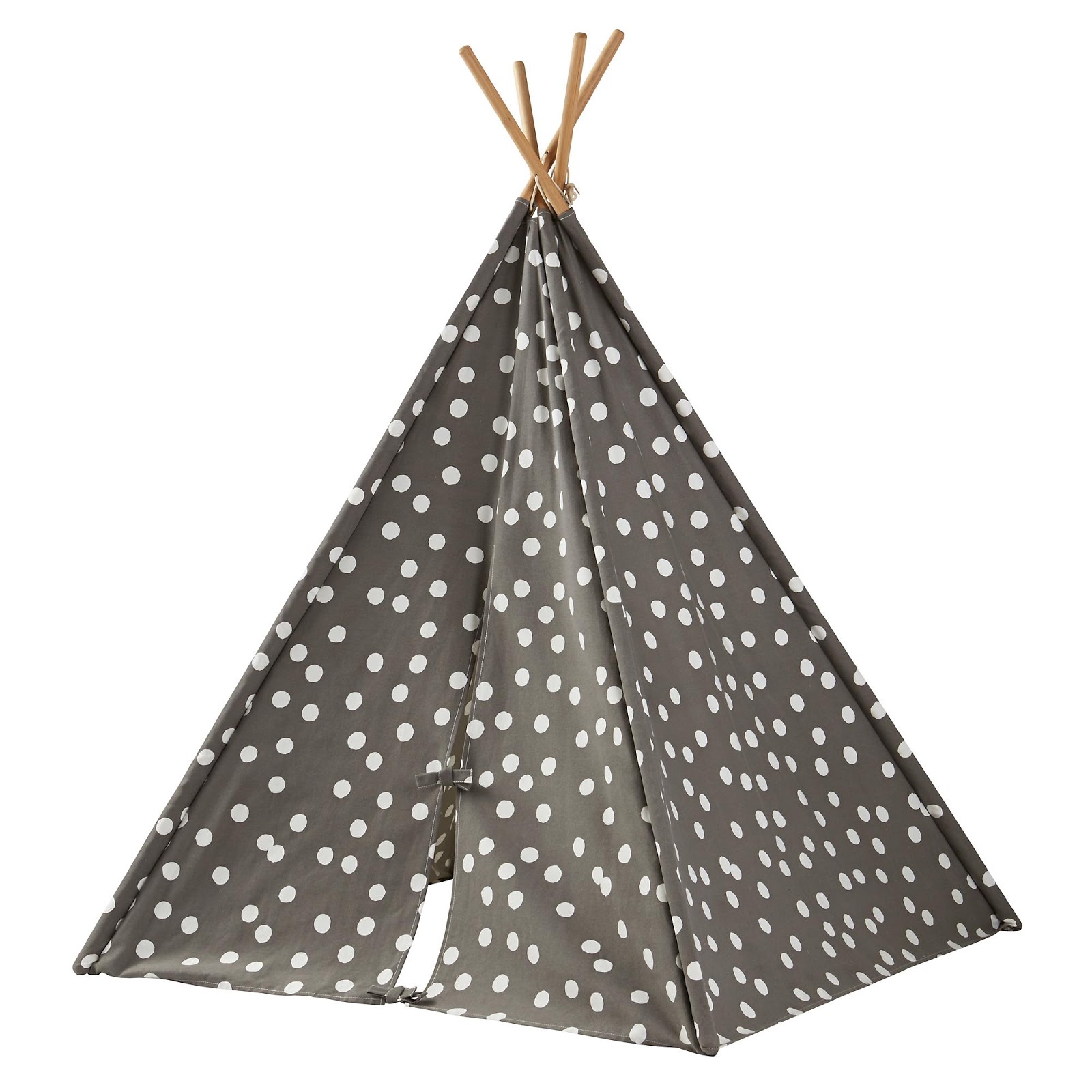 Polka-dot teepee giveaway from The Land of Nod