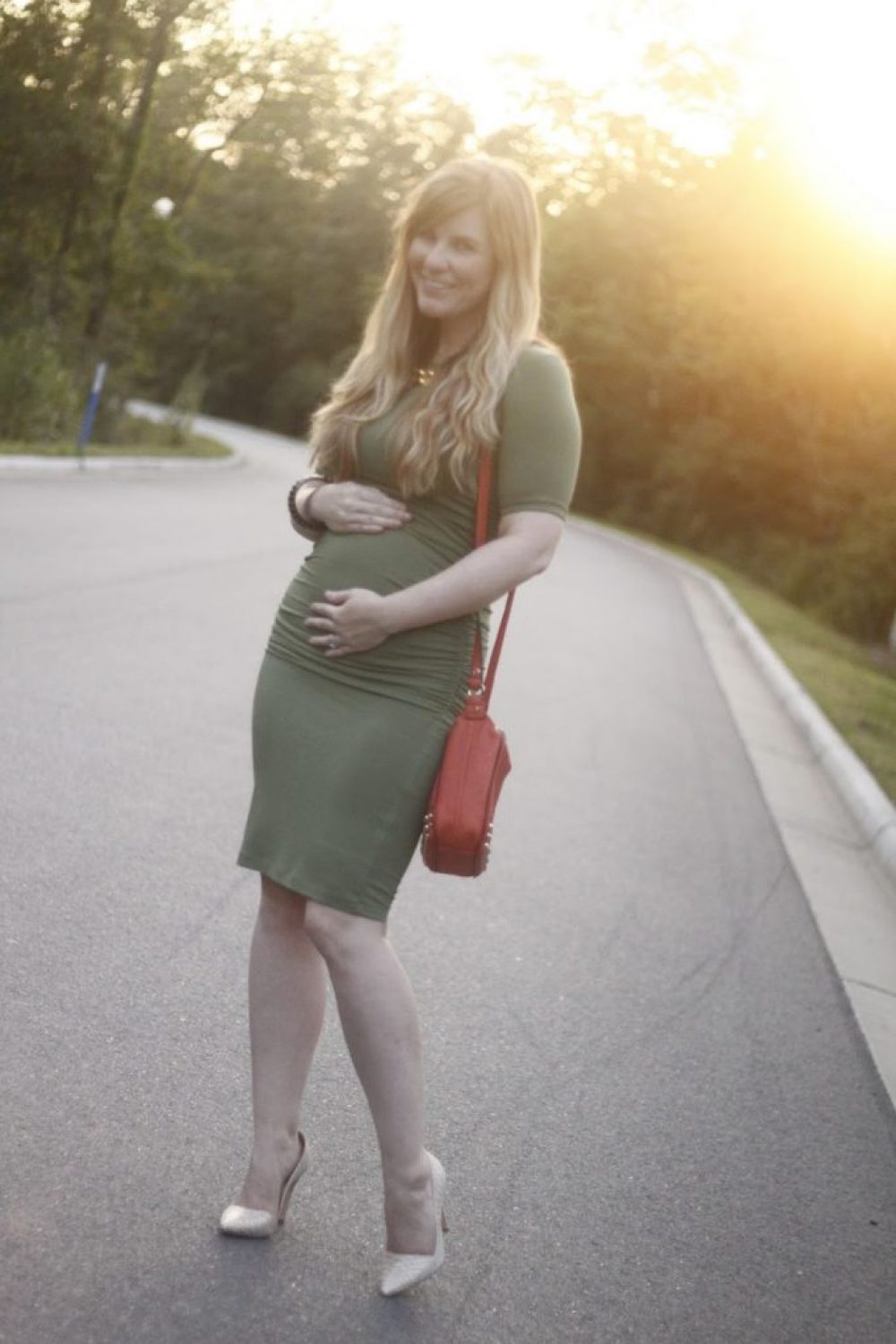 How I Wore My Heels: With A Baby Bump!