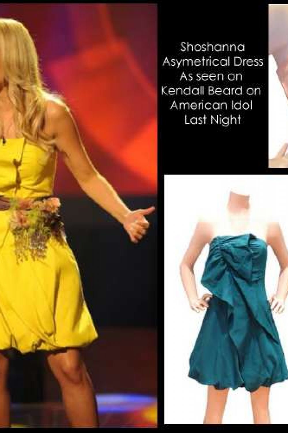 American Idol Style: Kendall Beard’s Yellow Dress