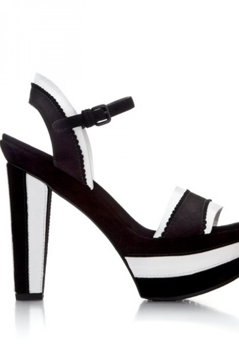 Stuart Weitzman Does Black and White – Just Right