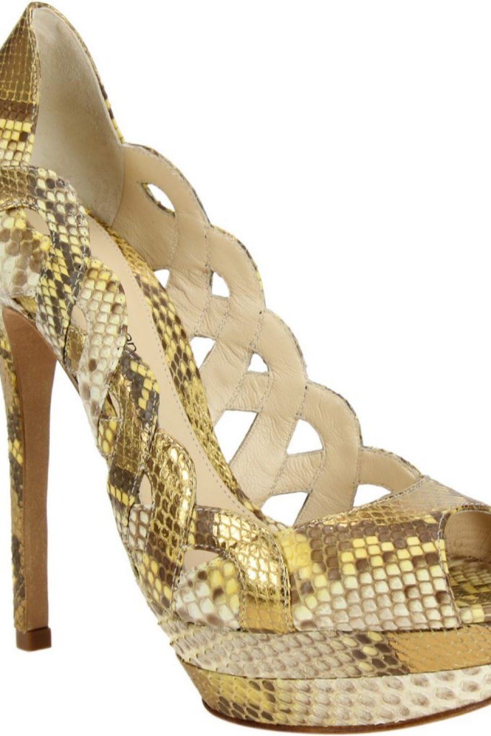 Alexandre Birman Python Pumps on Gossip Girl