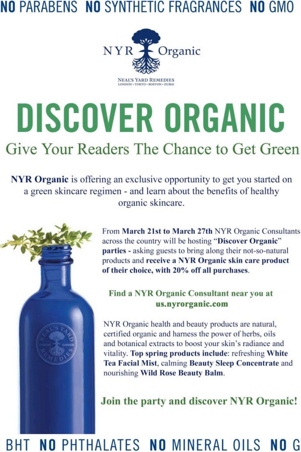 Discover Organic with Neal’s Yard Remedies