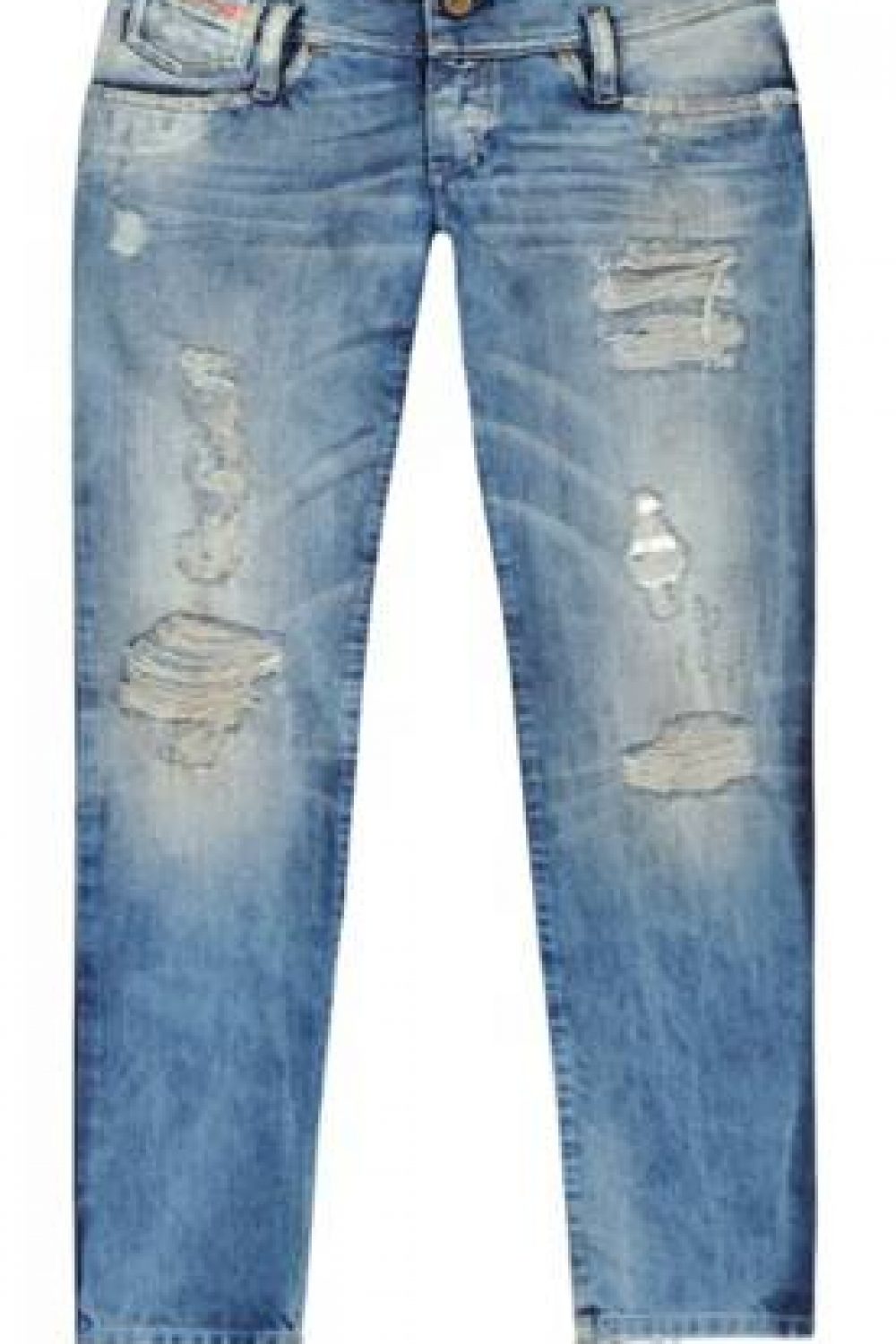 Distressed Jeans Still Hot