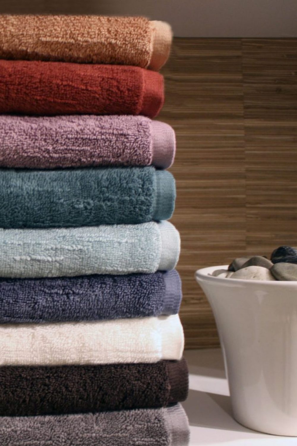 Just Like the Spa…Portico Slub Towels