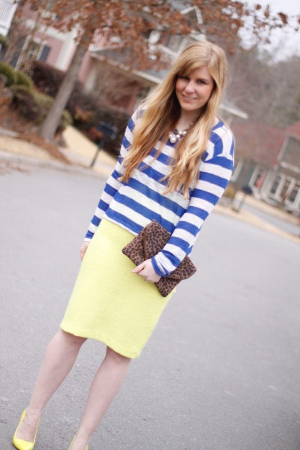 I'm a Fashion Blogger Who Loves Wearing Stripes and Neon Heels