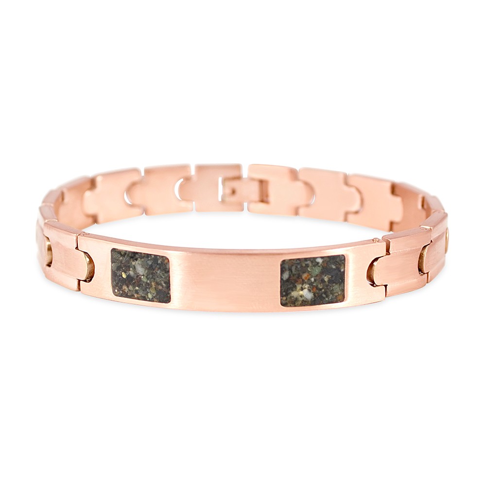 Dune Jewelry Rose Gold ID Bracelet